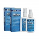 Allday 100% Xylitol-Sweetened Dry Mouth Spray, 2 oz Bottle (Pack of 2)