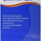 Alvin Quadrille 4x4 Grid Paper, 11" x 17" Sheets; Smooth Opaque Surface; 20 L...