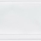 Set of 5 Clear Checkbook Protector Divider Inserts for Duplicate Checks