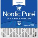 Nordic Pure 20x20x4M12-2 MERV 12 Pleated AC Furnace Air Filters, 2 Pack, 20x2...