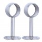 WINOMO 2pcs Ceiling Mount Bracket Stainless Steel Brushed Bracket for Drapery...