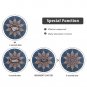 WATSON Coasters For Drinks Absorbent -4 Pack Large 4.0" Size Ceramic Stone Co...