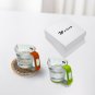 WATSON Coasters For Drinks Absorbent -4 Pack Large 4.0" Size Ceramic Stone Co...