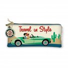 Molly & Rex 38590 Road Trip Zippered Pencil Bag