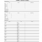 Blank Genealogy Forms Starter Kit (7 types/40 Sheets) by EasyGenie