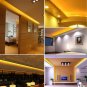 EverBright Led Strip Lights, Amber Led Strip Waterproof Flexible Light Strip ...