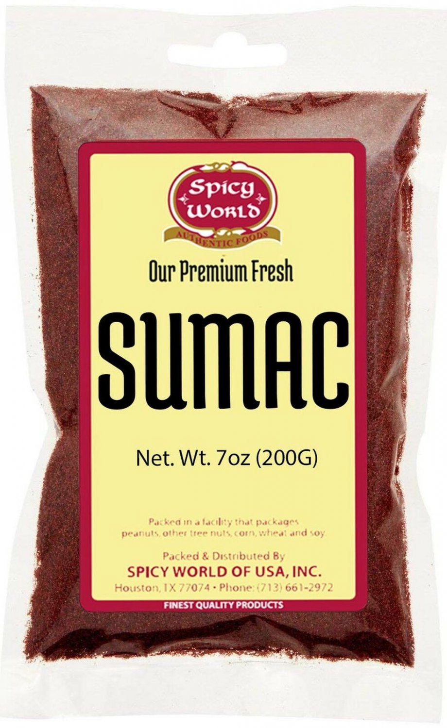 Spicy World Sumac 7oz - (Ground Sumak Spice)