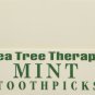 Tea Tree Therapy Tea Tree Toothpicks 100 Picks (Pack of 12) 12 pack