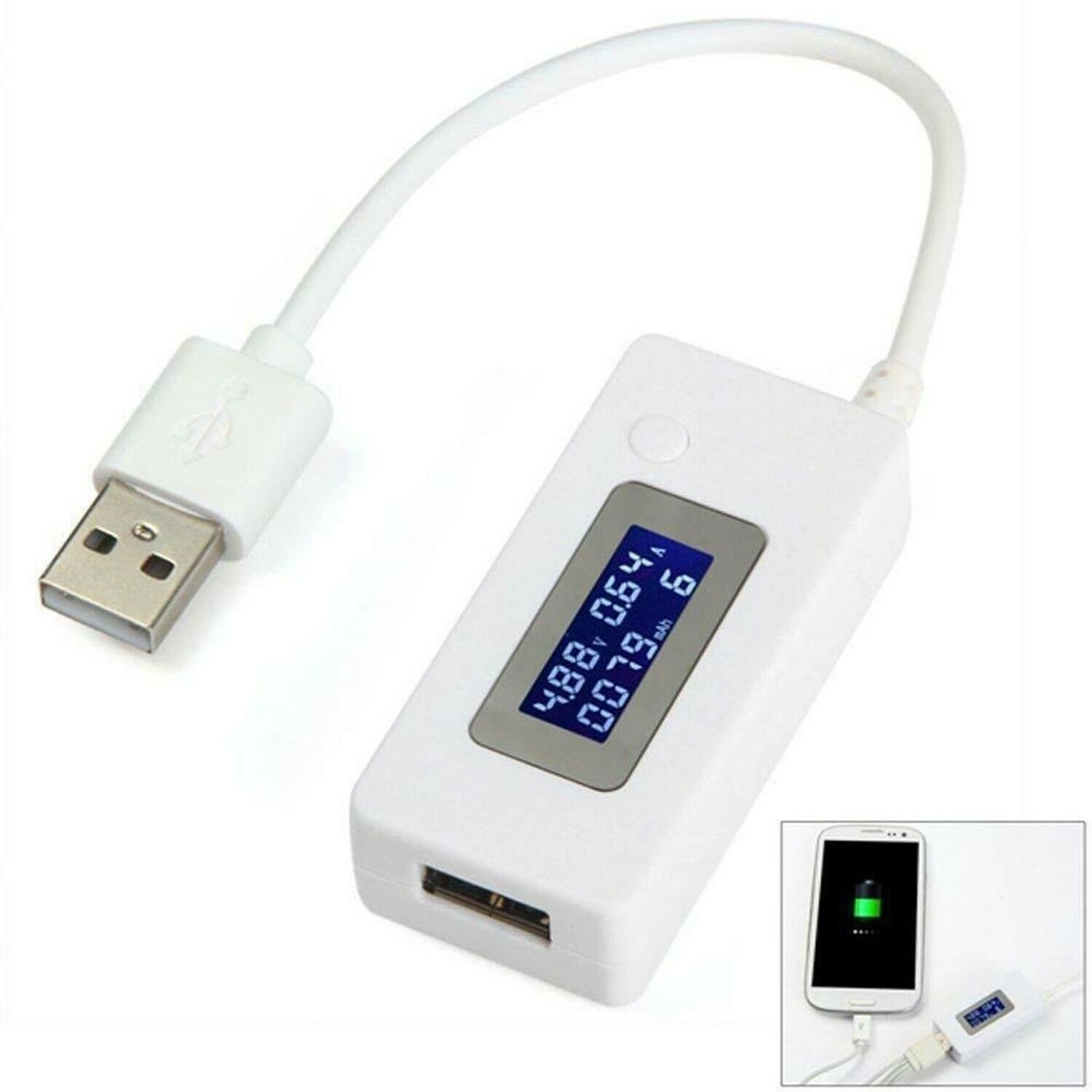 Sun YOBA Mini USB 2.0 Voltage Tester Digital Power Multimeter Multifunctional...