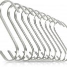 Pro Chef Kitchen Tools Flat Hanging Hooks - Pot Racks S Hook 10 Pack Set - Ha...