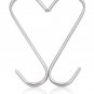 Pro Chef Kitchen Tools Flat Hanging Hooks - Pot Racks S Hook 10 Pack Set - Ha...