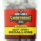 Jack Link's Smokehouse Beef Jerky Medallions, Teriyaki, 14-Ounce