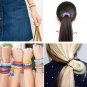 QY 12PCS New Version Bright Colorful Cloth Plastic Spiral Coil Wrist Band Key...