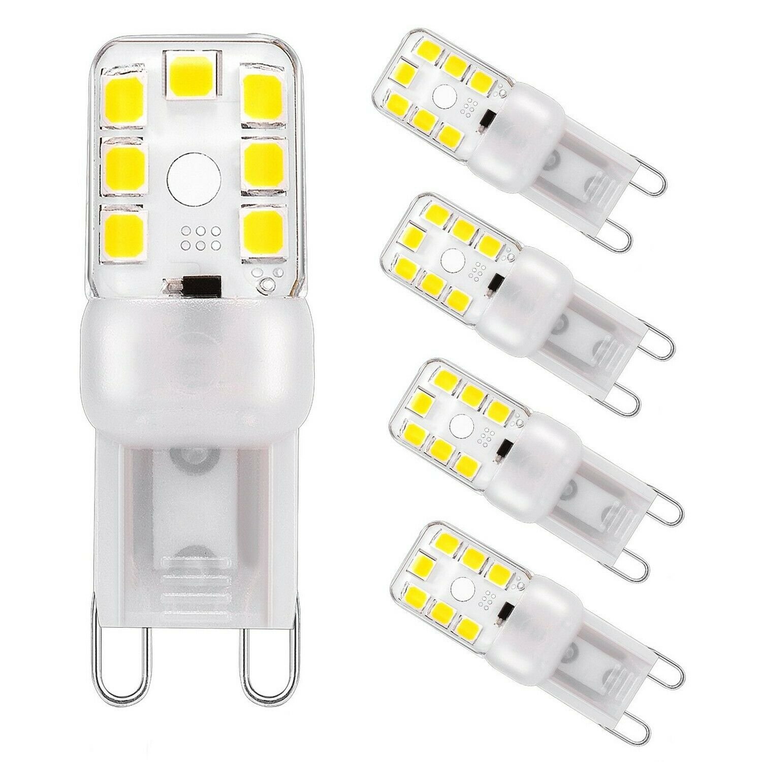G9 Led Bulb Dimmable Led Chandelier Light Bulbs 2W/20W Halogen Bulbs Replacem...