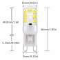 G9 Led Bulb Dimmable Led Chandelier Light Bulbs 2W/20W Halogen Bulbs Replacem...