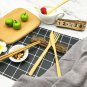 Bamboo Utensils | Eco Friendly Flatware Set | Bamboo Cutlery Set | Bamboo Tra...