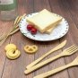 Bamboo Utensils | Eco Friendly Flatware Set | Bamboo Cutlery Set | Bamboo Tra...