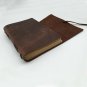 Leather Journal Writing Notebook - Genuine Leather Bound Daily Notepad for Me...