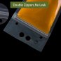 Time Saver Drink Pouches with Double Zipper for Clear Smoothie Bags - Straws ...