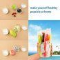 Time Saver Drink Pouches with Double Zipper for Clear Smoothie Bags - Straws ...