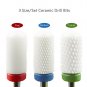 3/32" Ceramic Nail Drill Bits Set Pro Coarse Medium Fine Grit Manicure Drill ...