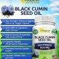 Pure Black Cumin Seed Oil 500mg - 180 Capsules - Cold Pressed Black Seed Oil ...