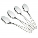 Eagrye Stainless Steel Flatware Dessert Spoons, Set of 12