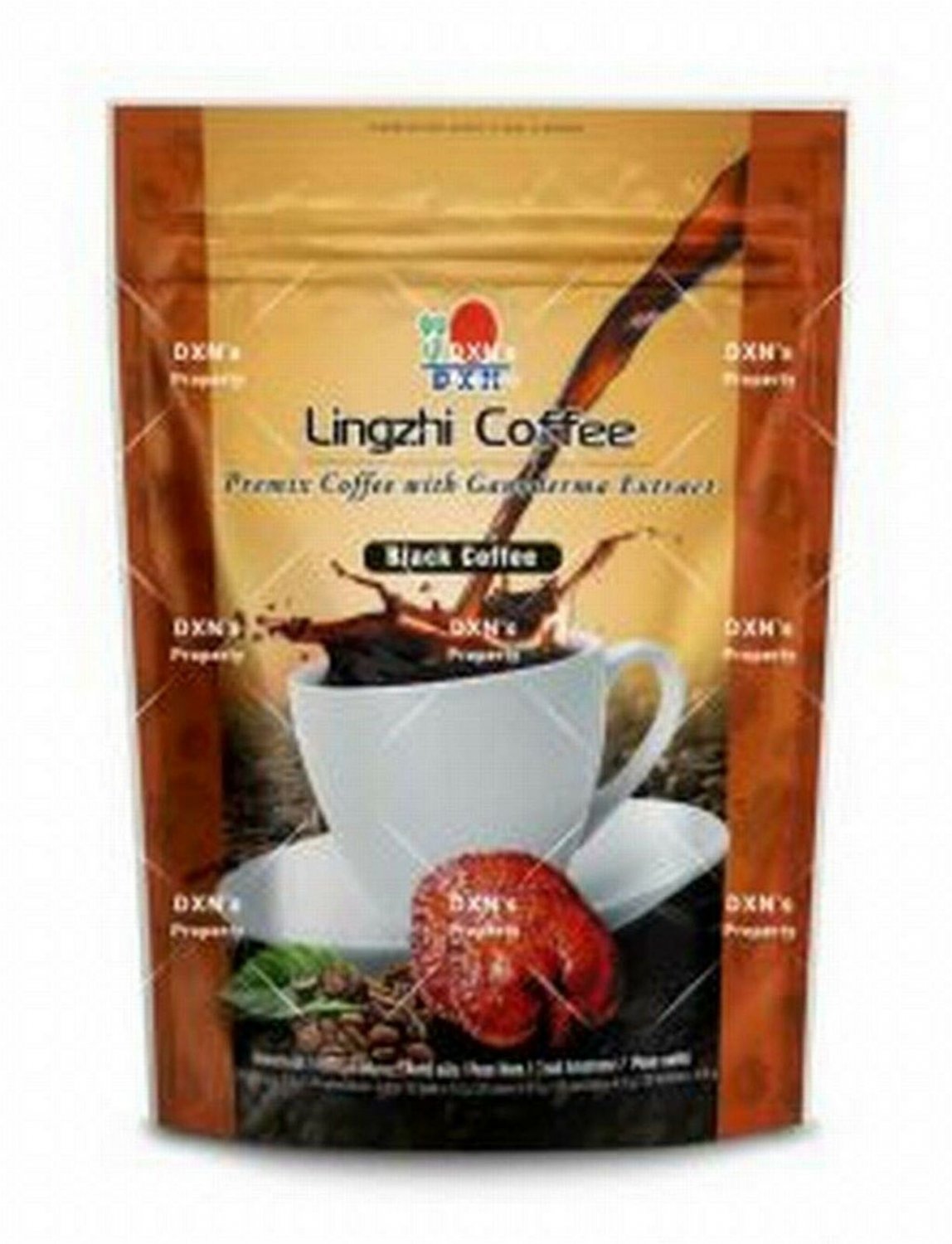 DXN Lingzhi Black Coffee with Ganoderma