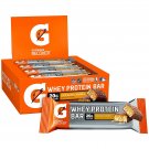Gatorade Whey Protein Bars, Chocolate Caramel, 2.8 oz bars (Pack of 12, 20g o...