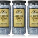 Village Naturals Therapy, Mineral Bath Soak, Aches & Pains Tension Relief, 20...