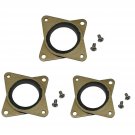 Upgraded NEMA 17 Stepper Steel and Rubber Vibration Dampers with M3 Screw -CN...