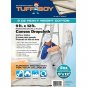 Tuff Boy Cotton Canvas Drop Cloth, Seamless, 9 x 12 Feet, 8 oz