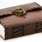 Universal Leather MEDIUM SIZE 7X5 Genuine Leather Journal Vintage Antique Sty...