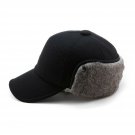 Wool/Cotton/Denim Baseball Cap Men Hunting Dad Hats Sports Earflap Unisex Large
