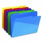 Smead 10540 Slash Pocket Poly File Folders, 1/3 Cut Top Tab, Letter, Assorted...