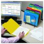 Smead 10540 Slash Pocket Poly File Folders, 1/3 Cut Top Tab, Letter, Assorted...