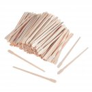 Pangda 500 Pieces Eyebrow Wood Craft Sticks Waxing Applicator Sticks Body Wax...