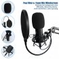 USB Microphone Kit 192KHZ/24BIT Plug & Play MAONO AU-A04 USB Computer Cardioi...