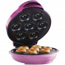 Brentwood TS-250 Mini Donut Maker Machine Non-Stick, One-Size, Pink
