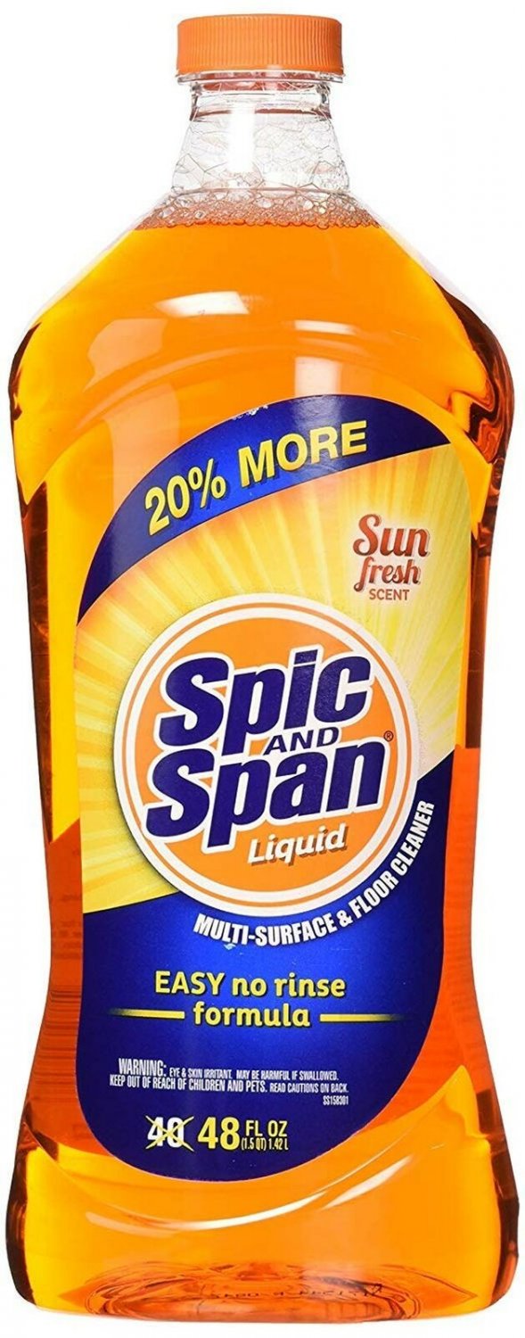 Spic and Span Sun Fresh Multi-Surface Cleaner 48-Ounces (1-Pack)