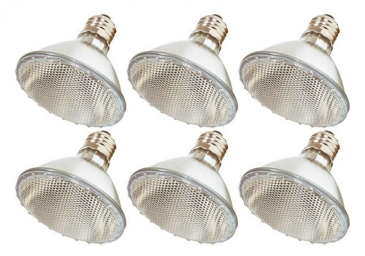 Par30 Halogen Light Bulbs, 6 Pack 60 Watt (75w Replacement), 1100 Lumens E26 ...