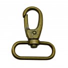 Wuuycoky Bronze 1.5" Inner Diameter Oval Ring Large Top Buckle Lobster Clasps...