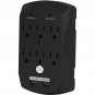 Surge Protector, Electronics Charging Station, 6 Outlet 2 USB Port Wall Adapt...