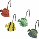 Carnation Home Fashions "Sea Life" Resin Shower Curtain Hooks