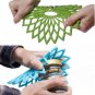 ME.FAN 3 Set Silicone Multi-Use Flower Trivet Mat - Premium Quality Insulated...