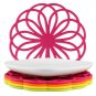 ME.FAN 3 Set Silicone Multi-Use Flower Trivet Mat - Premium Quality Insulated...