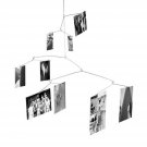 Kikkerland Random Hanging Photo Mobile, Steel