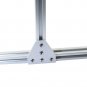 Boeray 4pcs 5-Hole 90 Degree Outside Tee Joining Plate for 2020 Series Alumin...