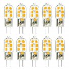 KingSo G4 LED Bulb 10 Pack, Bi-pin G4 Base 10~20W Halogen Bulb Replacement, A...