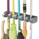 Esup Mop and Broom Holder, Broom Organizer Wall Mounted for Your Closet with ...